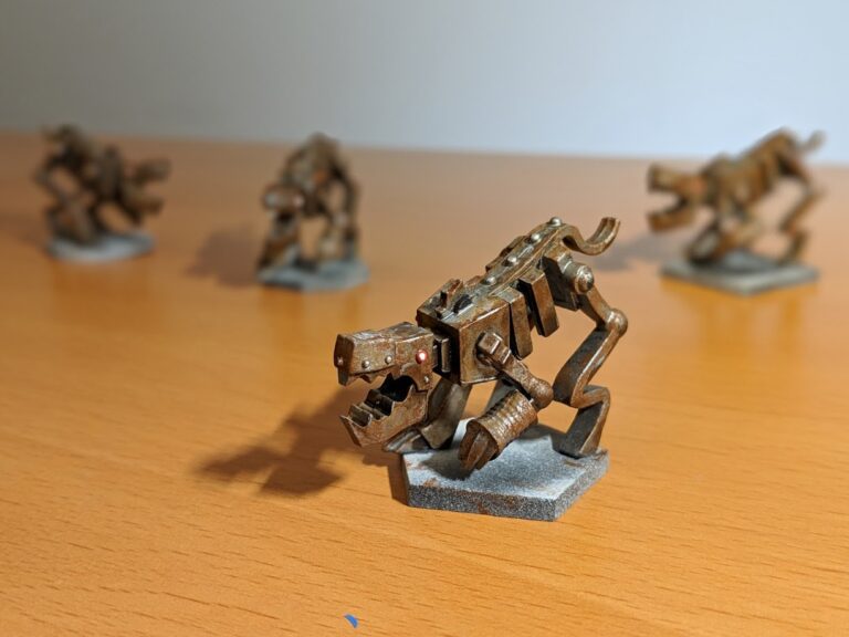Stuffed Fables Minis – Last Minis Painted in US