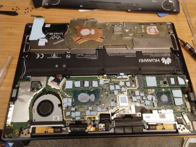 Modifying Matebook X Pro – Linux Benchmarks