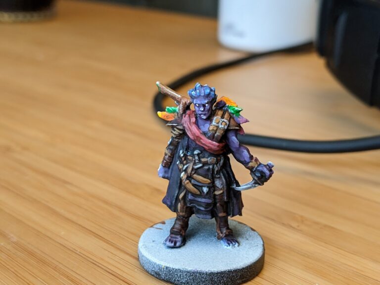 Made a Wet Palette and Painted Doomstalker